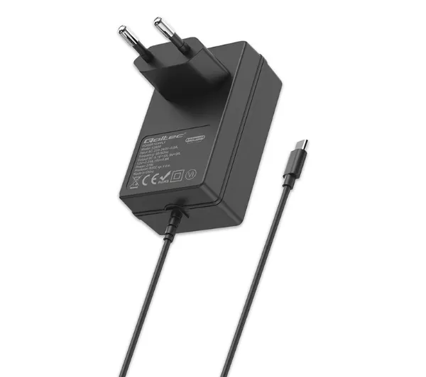 Qoltec 51830 Super FAST PD USB-C 27W Czarny