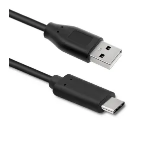 Qoltec 50489 USB-A do USB-C 1,5m Czarny