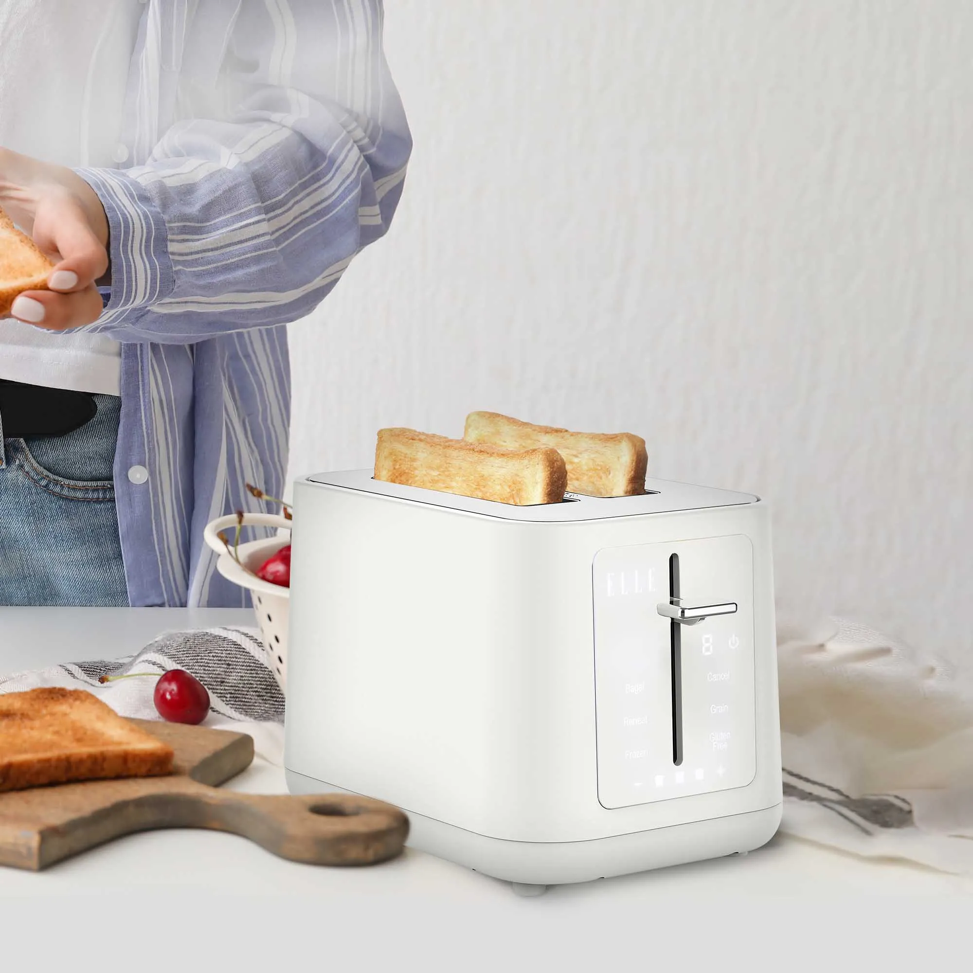 Tostapane Elle Home EKTTP201WHEU con funzione scongelamento, 900W