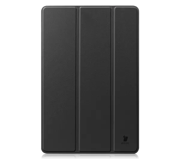 Bizon Case Tab Croc z klapką do Galaxy Tab S10 Lite / S9 Czarny