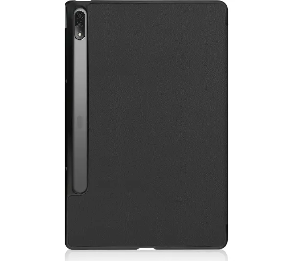 Bizon Case Tab Croc z klapką do Lenovo Tab P12 Pro Czarny