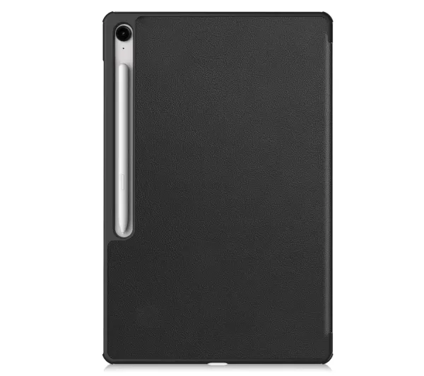 Bizon Case Tab Croc z klapką do Samsung Galaxy Tab S10 FE Plus Czarny