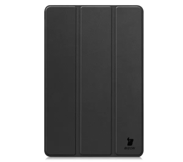 Bizon Case Tab Croc z klapką do Samsung Galaxy Tab S10 FE Plus Czarny