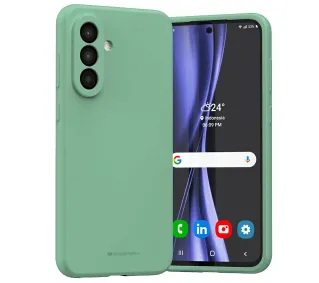 Mercury Silicone do Galaxy A36 Zielony