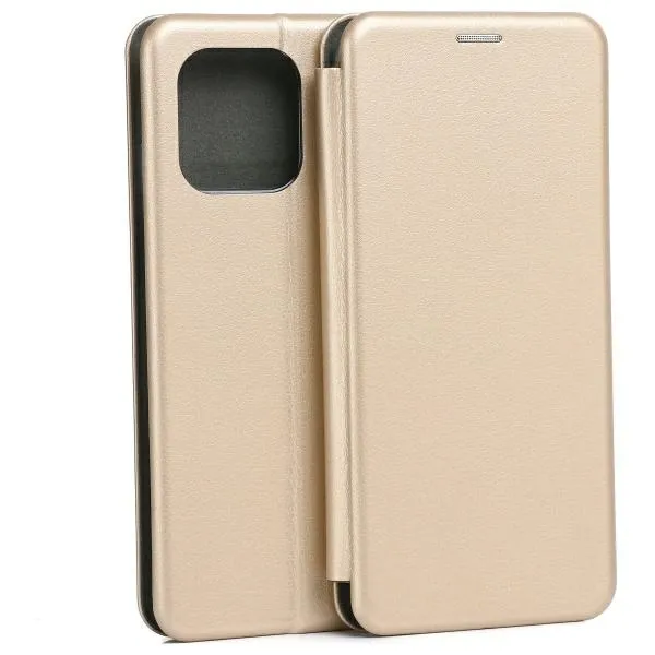 Etui Beline Book Magnetic Moto G15 Złoty