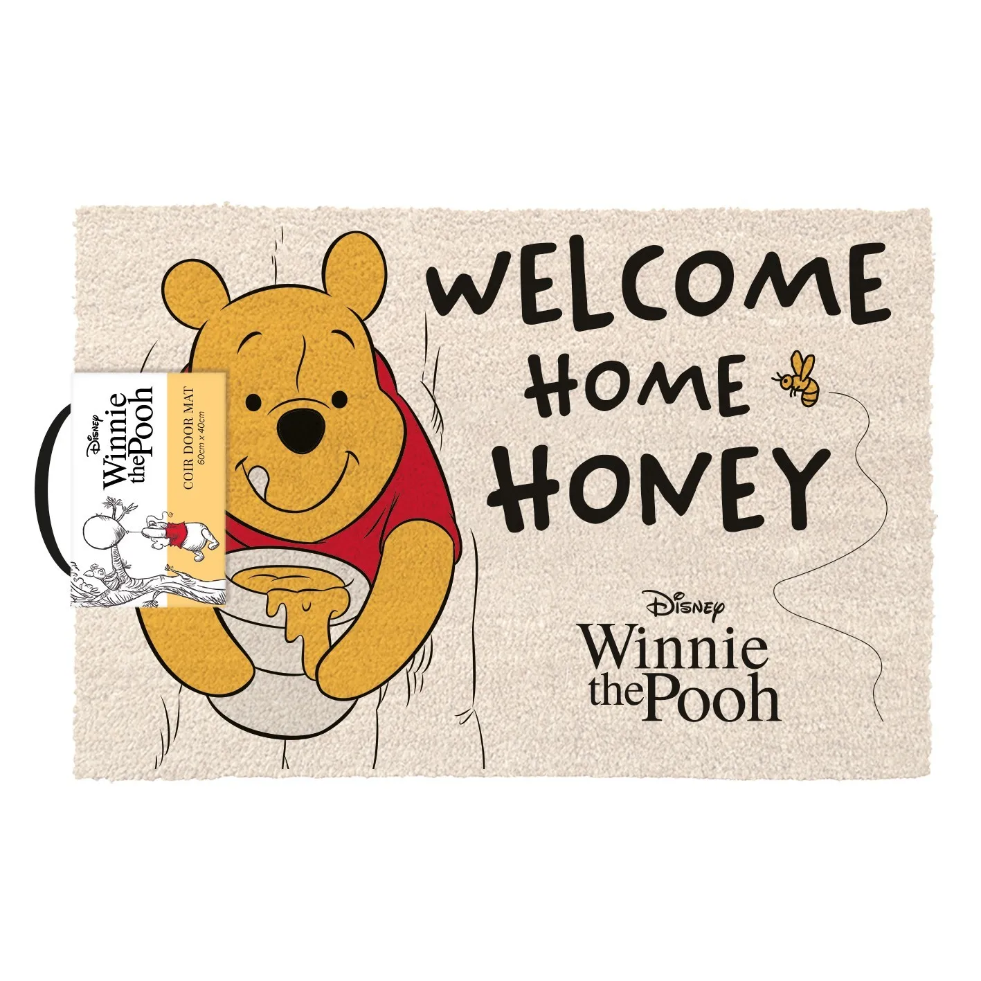 Wycieraczka Pyramid Coir Doormat Disney Kubuś Puchatek Welcome Home Honey