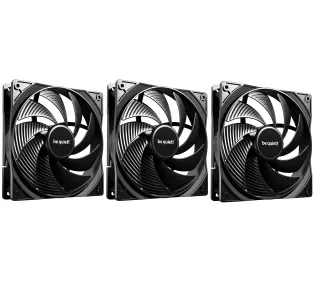 be quiet! Pure Wings 3 PWM HS 140mm 3szt. Czarny