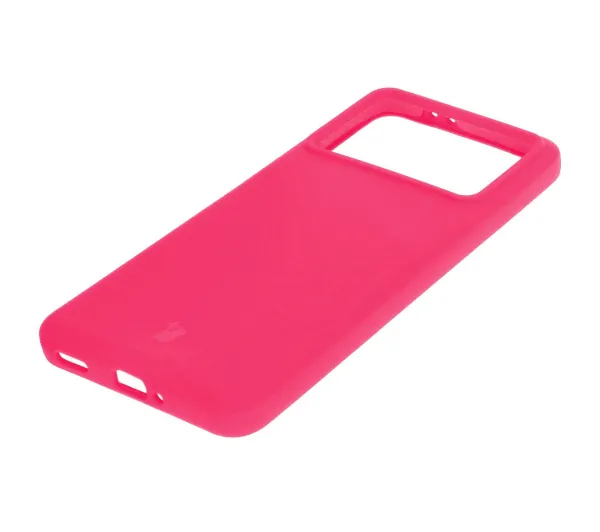 Bizon Soft Case do Xiaomi Poco F6 Neonowy-różowy