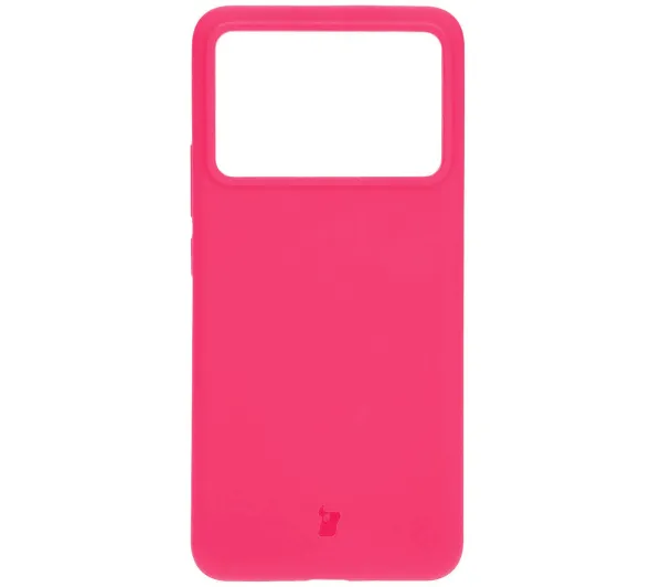 Bizon Soft Case do Xiaomi Poco F6 Neonowy-różowy