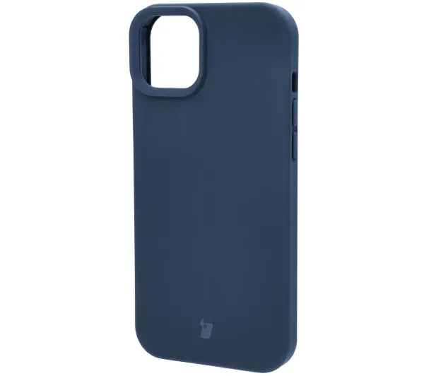 Bizon Soft Case do Apple iPhone 15 Plus Granatowy