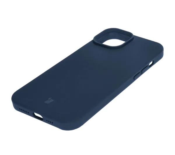 Bizon Soft Case do Apple iPhone 15 Plus Granatowy