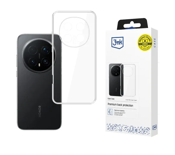 Etui 3MK Clear Case do Honor Magic 8 Pro Przezroczysty