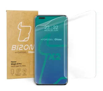 Folia hydrożelowa Bizon na ekran Hydrogel Front Duo do Honor Magic5 Lite 2 sztuki