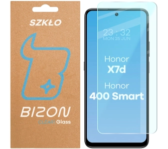 Szkło hartowane Bizon Clear 2 do Honor X7d 4G/5G / Honor 400 Smart 4G/5G