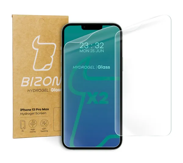 Bizon na ekran Hydrogel Front Duo do iPhone 13 Pro Max 2 sztuki