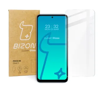 Szkło hartowane Bizon Clear 2 do Xiaomi Redmi Note 12 5G/4G, Poco X5