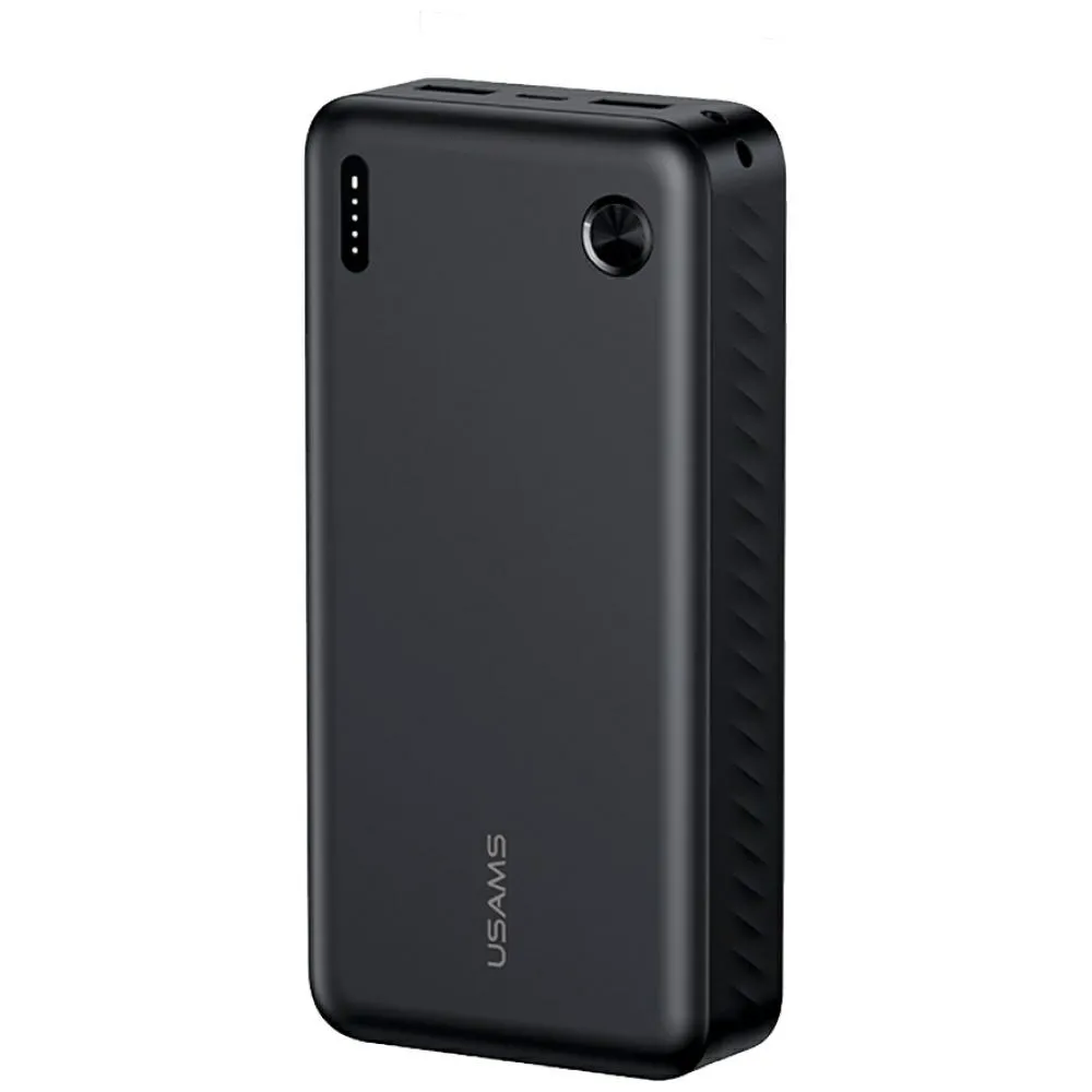 Powerbank USAMS PB83 2xUSB-A 1xUSB-C 20000mAh Czarny