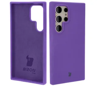 Bizon Soft Case do Samsung Galaxy S24 Ultra Fioletowy