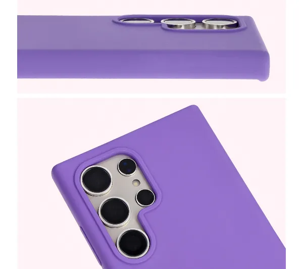 Bizon Soft Case do Samsung Galaxy S24 Ultra Fioletowy