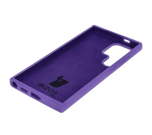 Bizon Soft Case do Samsung Galaxy S24 Ultra Fioletowy