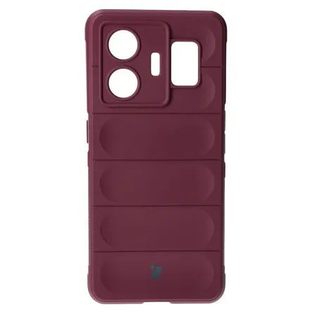 Etui Bizon Tur do Realme GT3 Burgundowy