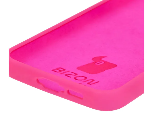 Bizon Soft Case do Samsung Galaxy A55 5G Neonowy-różowy