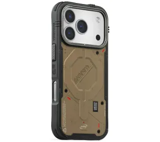 Skinarma Vigor MagSafe do iPhone 17 Pro Kamienny