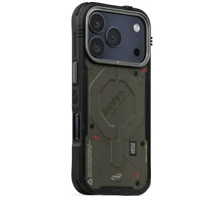 Skinarma Vigor MagSafe do iPhone 17 Pro Zielony