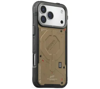 Etui Skinarma Vigor MagSafe do iPhone 17 Pro Max Kamienny