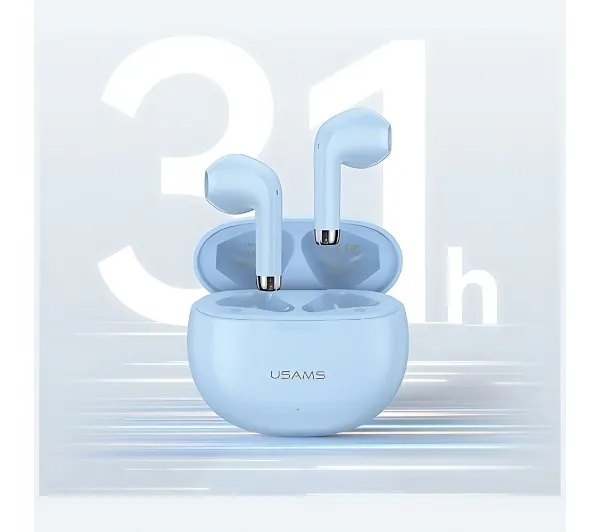 USAMS Rhymbo TWS Douszne Bluetooth 5.3 Czarny