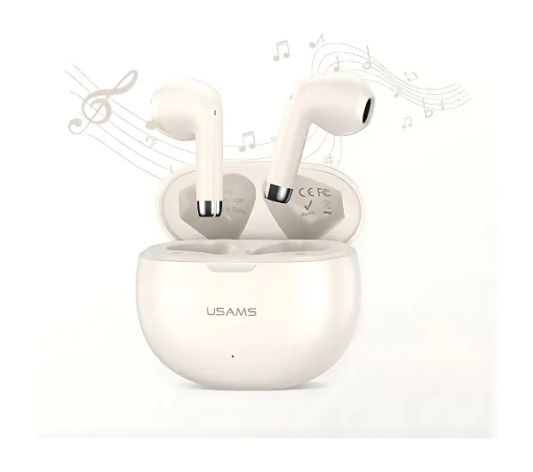 USAMS Rhymbo TWS Douszne Bluetooth 5.3 Czarny