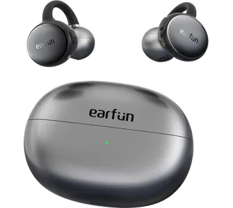 Słuchawki bezprzewodowe Earfun Clip Konstrukcja klipsa Przewodnictwo powietrzne Bluetooth 6.0 Czarny