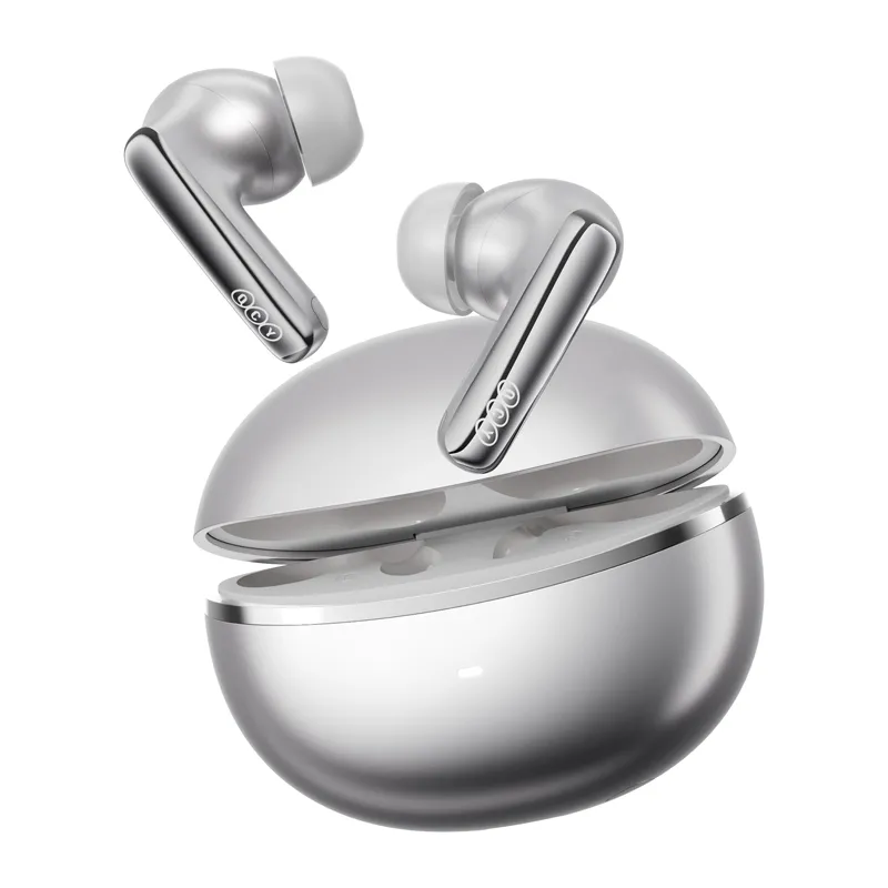 Słuchawki bezprzewodowe QCY MeloBuds N70 Dokanałowe Bluetooth 6.0 Tytanowy