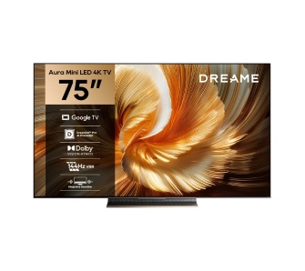 Telewizor Dreame 75S100  75" QD-miniLED 4K 144Hz Google TV Funkcje AI Dolby Vision Dolby Atmos HDMI 2.1 DVB-