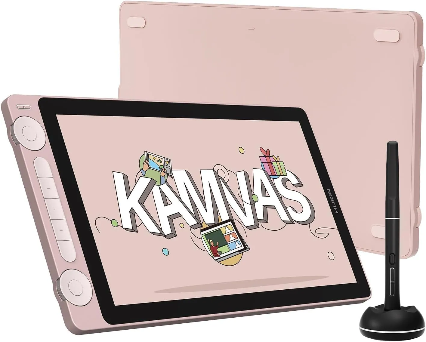 Tablet graficzny Huion Kamvas 13 Gen 3 Różowy