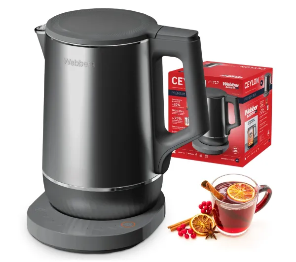 Webber WK-717 1,7l 1800W Regulacja temperatury
