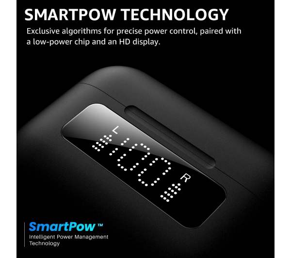 Tozo AeroSound2 Dokanałowe Bluetooth 5.3 Czarny