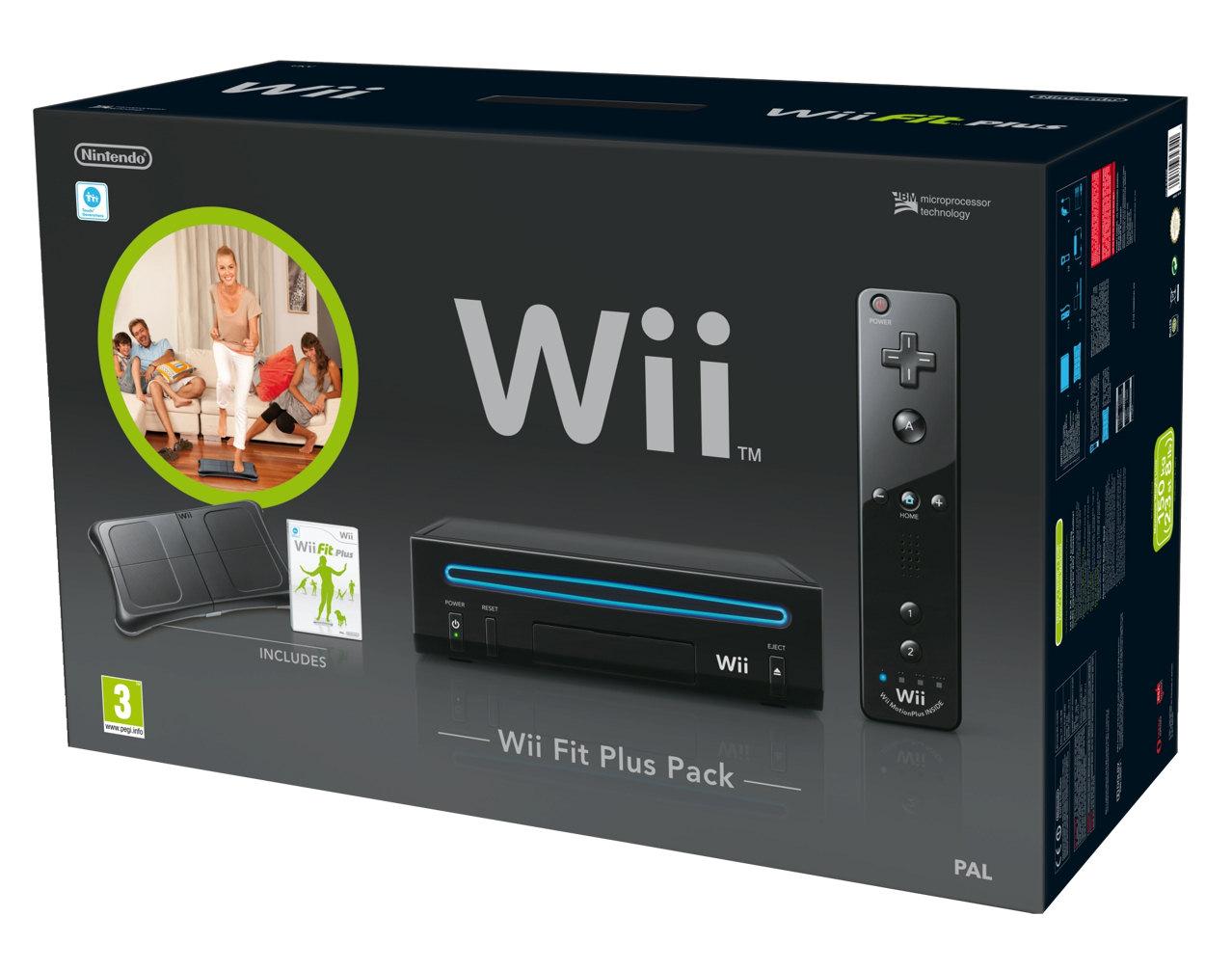 Nintendo Wii Fit Plus Pack (czarny)