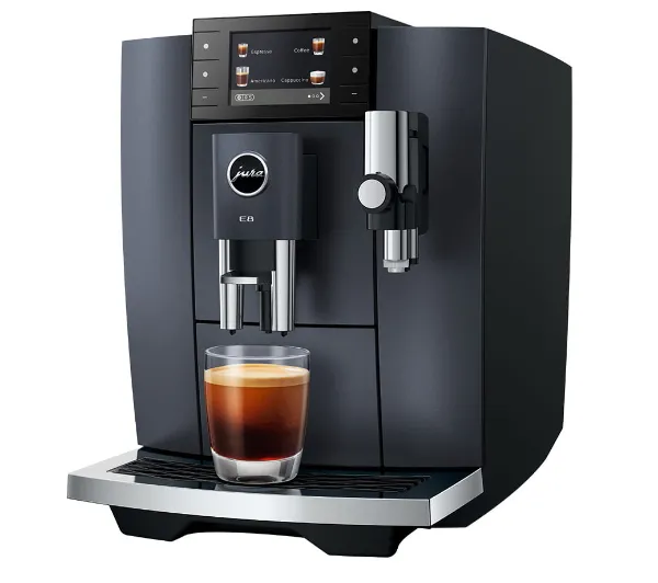 Ekspresy do kawy ciśnieniowe - Jura E8 Cosmic Black (ED)