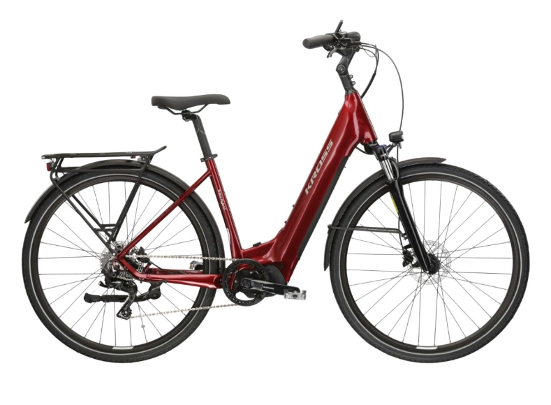 Rower elektryczny Kross KR TransHLS 3.0 U 28 XL Czerwony