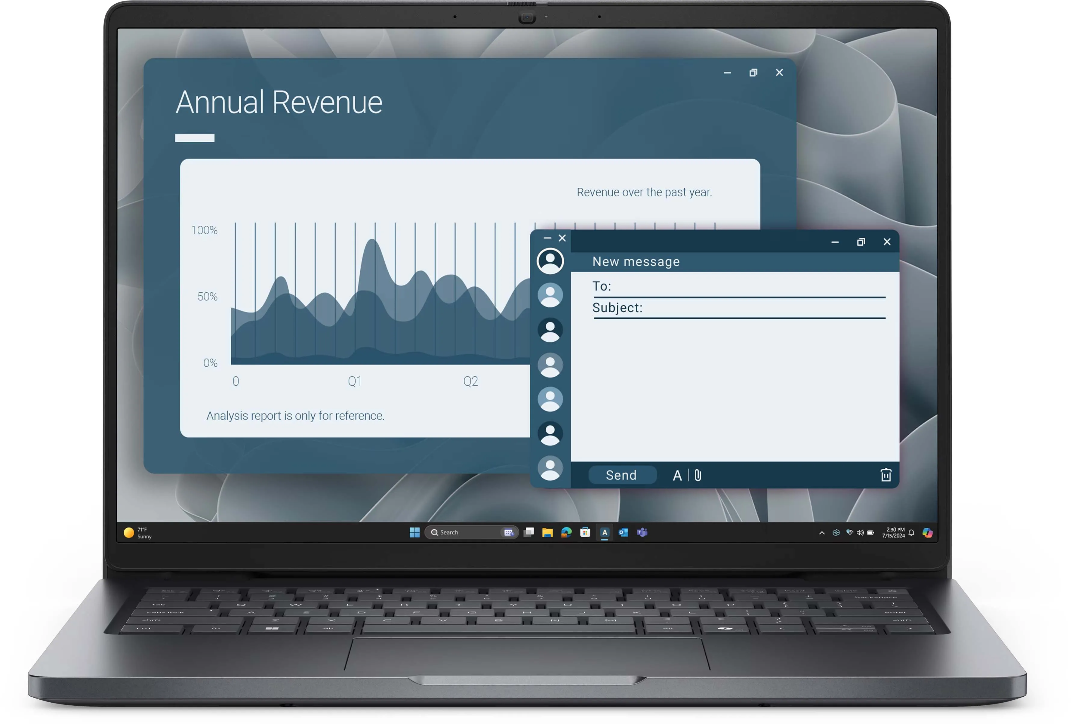 Laptop biznesowy Dell Pro 14 PC14255 14" R5 220 16GB RAM 512GB Dysk SSD Win11 Pro Czarny Funkcje AI