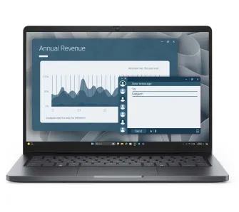 Laptop biznesowy Dell Pro 14 PC14255 14" R5 220 16GB RAM 512GB Dysk SSD Win11 Pro Czarny Funkcje AI