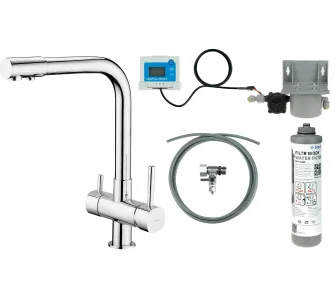 Bateria Deante BCHF065M Chrom Mosiądz