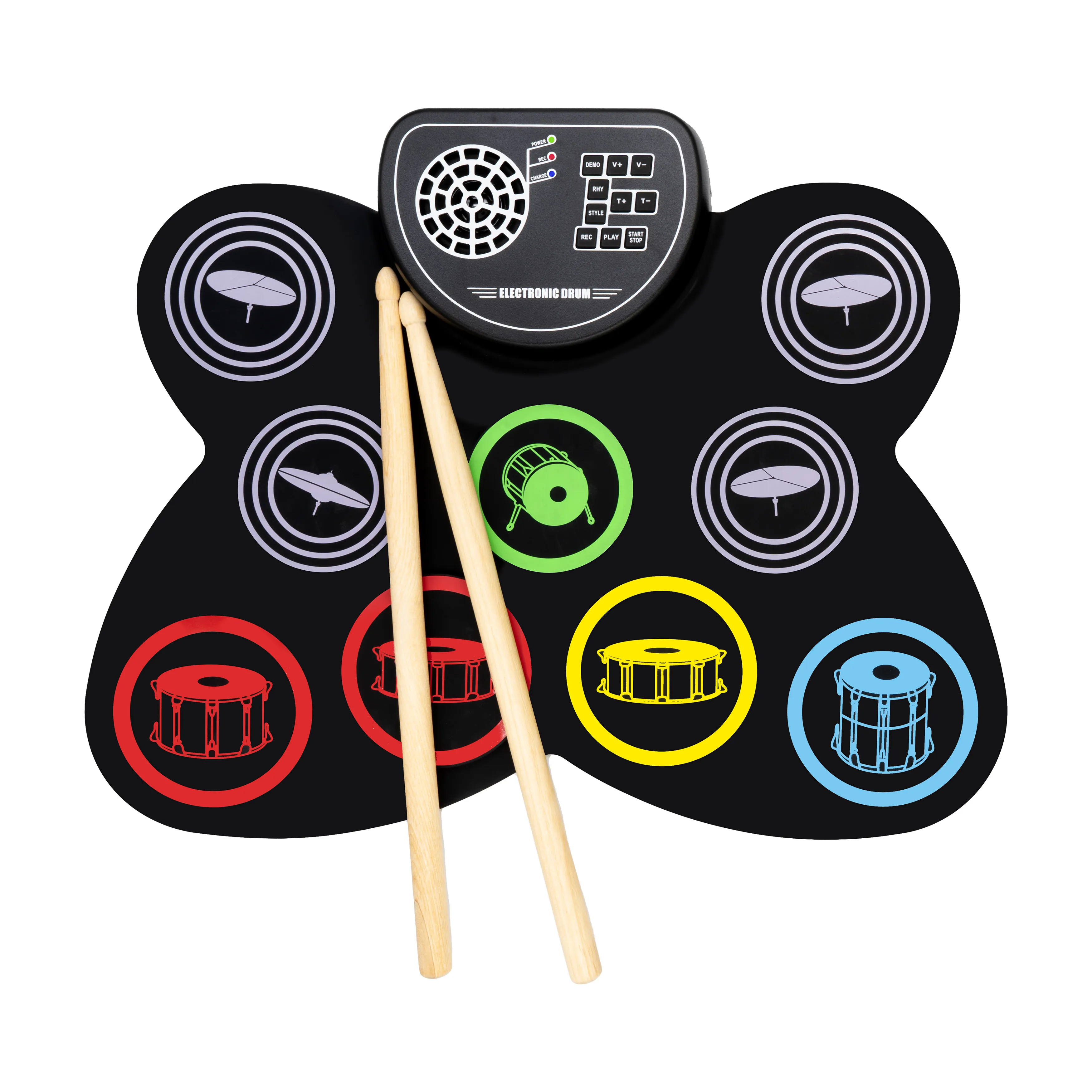 Perkusja elektroniczna Musicmate MM-DRM15 Play'n'Roll