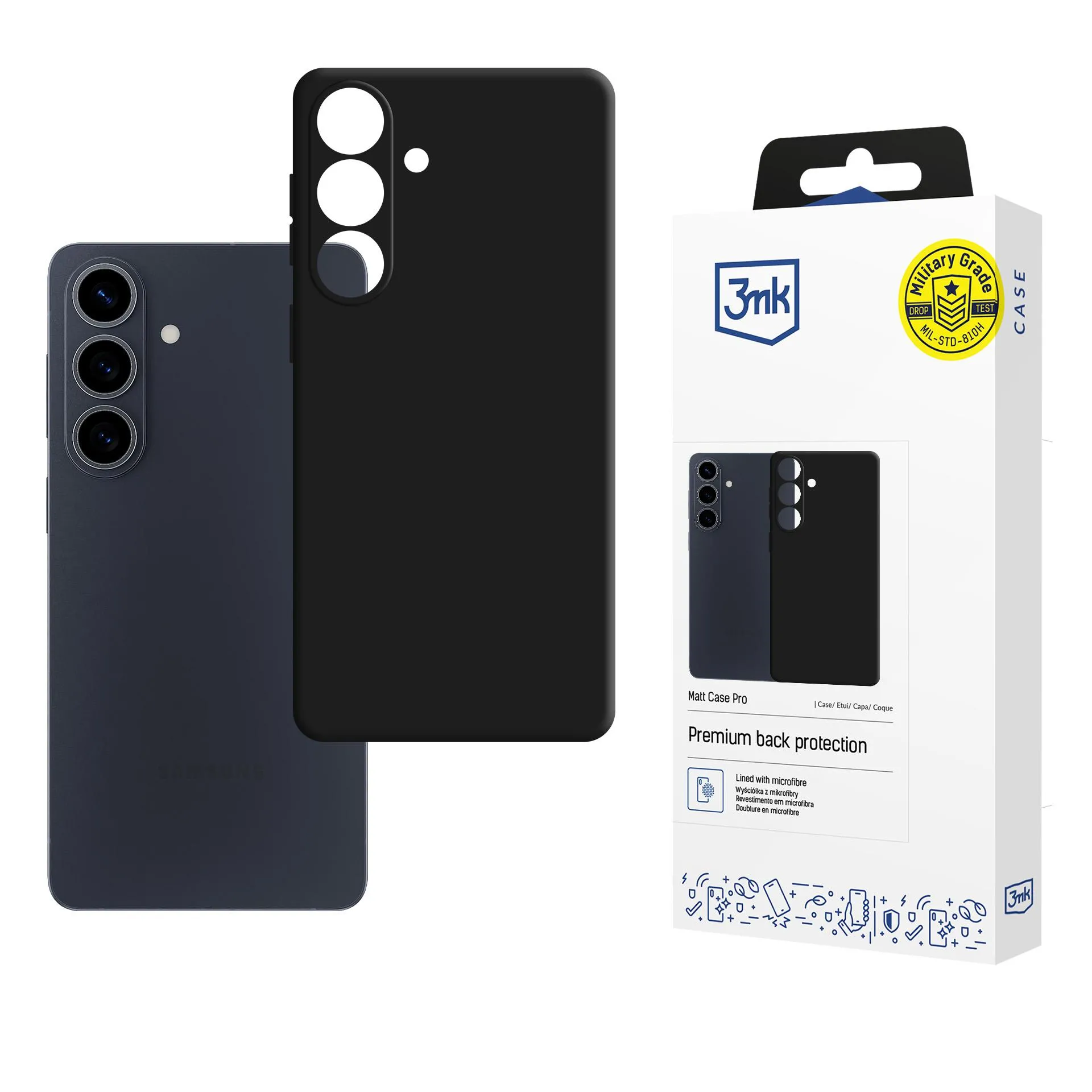 Etui 3mk Matt Case Pro do Galaxy S26 Czarny