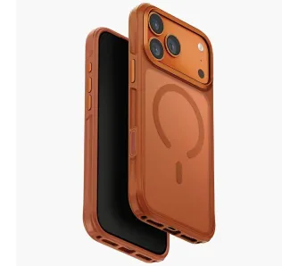 Etui UNIQ Veren do iPhone 17 Pro Max Magclick Charging Pomarańczowy