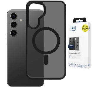 Etui 3mk Hardy Hazy MagCase do Galaxy S25 Czarny