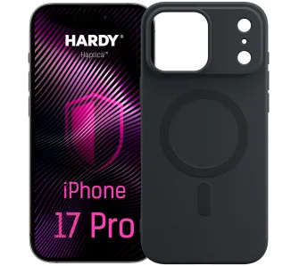 Etui 3mk Hardy Haptica MagCase do iPhone 17 Pro Czarny