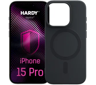 Etui 3mk Hardy Haptica MagCase do iPhone 15 Pro Czarny