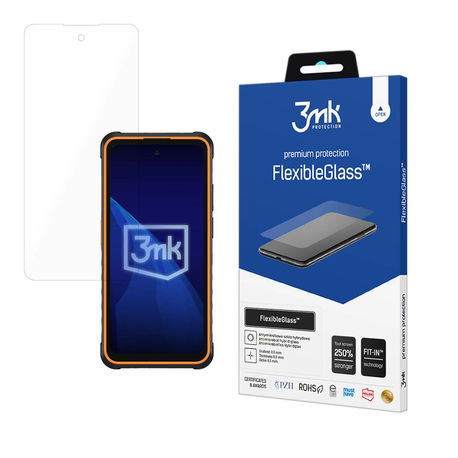 Szkło hybrydowe 3mk FlexibleGlass do Hammer Iron 6